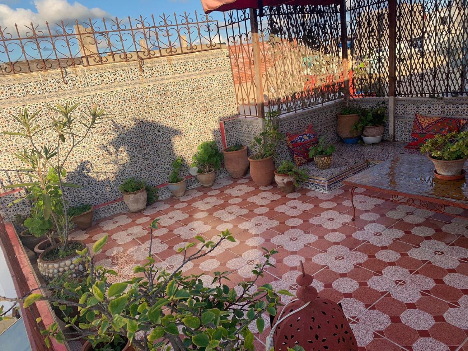 Hathor ,Casa Marroqui Con Dos Terrazas En La Medina Antigua , Ideal Parejas!! Wifi!! Asilah Dış mekan fotoğraf
