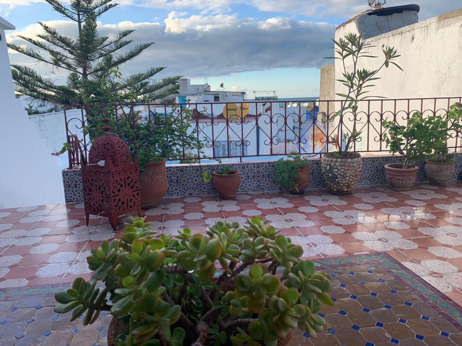 Hathor ,Casa Marroqui Con Dos Terrazas En La Medina Antigua , Ideal Parejas!! Wifi!! Asilah Dış mekan fotoğraf
