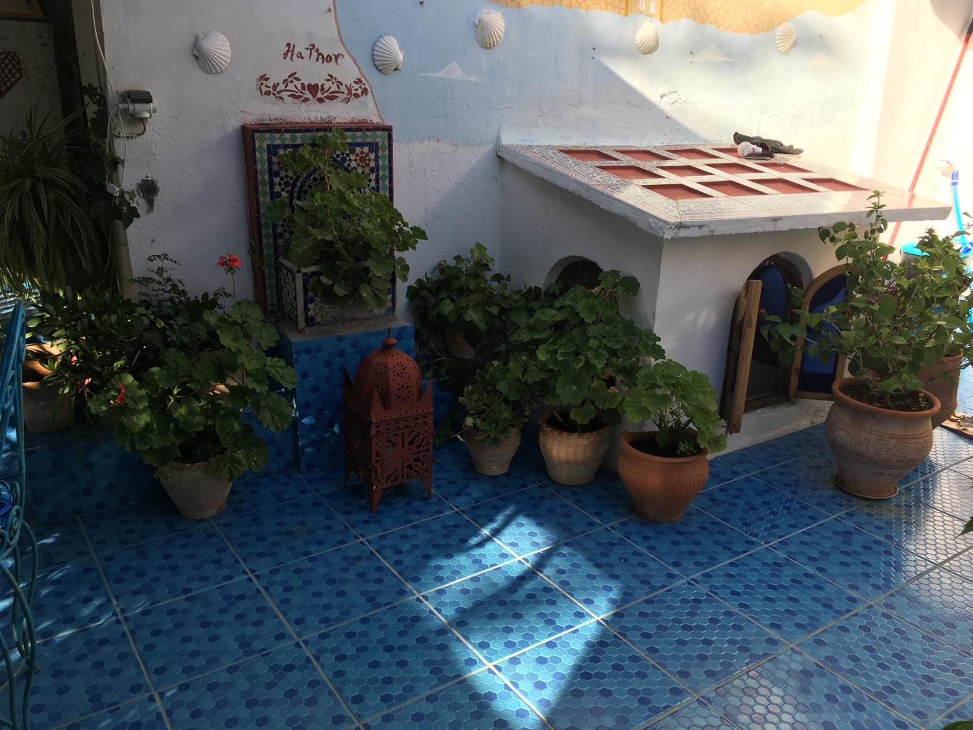 Hathor ,Casa Marroqui Con Dos Terrazas En La Medina Antigua , Ideal Parejas!! Wifi!! Asilah Dış mekan fotoğraf